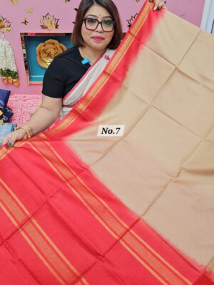 19TH OCT MEGA SALE LIVE - SOFT COTTON SILK SAREE (NO.7)