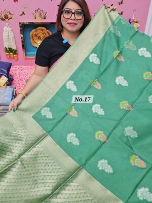 19TH OCT MEGA SALE LIVE - SOFT SILK DESIGNER SAREE (NO.17)