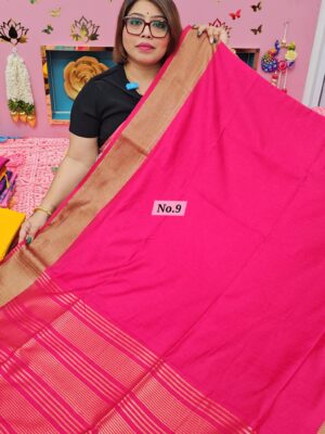 17TH OCT MEGA SALE LIVE – HANDLOOM LINEN SILK COTTON SAREE (NO.9)