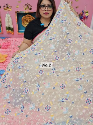 23RD OCT MEGA SALE LIVE – EMBROIDERED SAREE (NO.2)