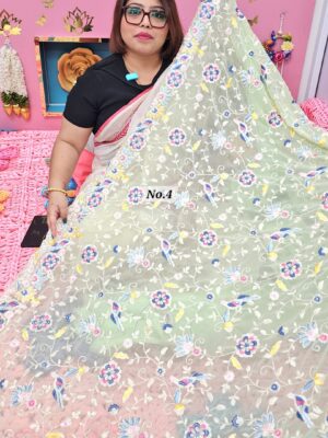 23RD OCT MEGA SALE LIVE – EMBROIDERED SAREE (NO.4)