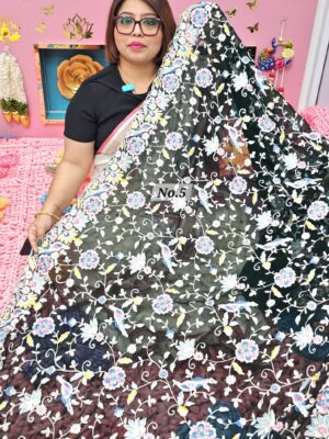 23RD OCT MEGA SALE LIVE – EMBROIDERED SAREE (NO.5)