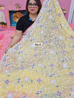 23RD OCT MEGA SALE LIVE – EMBROIDERED SAREE (NO.6)