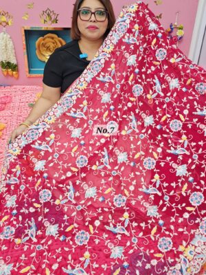 23RD OCT MEGA SALE LIVE – EMBROIDERED SAREE (NO.7)