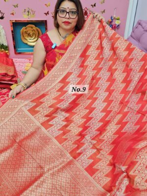 14TH OCT MEGA SALE LIVE – KARWACHAUTH SPECIAL PREMIUM SOFT SAREE (NO.9)