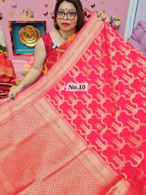 14TH OCT MEGA SALE LIVE – KARWACHAUTH SPECIAL PREMIUM SOFT SAREE (NO.10)