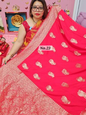 14TH OCT MEGA SALE LIVE – KARWACHAUTH SPECIAL PREMIUM SOFT SAREE (NO.23)