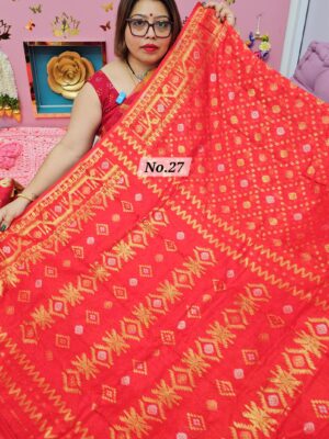 14TH OCT MEGA SALE LIVE – KARWACHAUTH SPECIAL PREMIUM SOFT SAREE (NO.27)