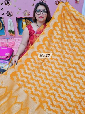 18TH OCT MEGA SALE LIVE – RUSSIAN CREPE MODAL SILK SAREE (NO.17)