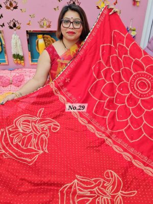 18TH OCT MEGA SALE LIVE – MOSS CHIFFON SAREE (NO.29)