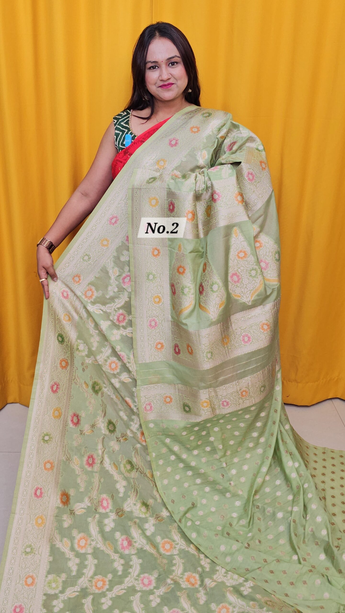23RD OCT MEGA SALE LIVE – RUSSIAN CREPE MODAL SILK SAREE (NO.2)