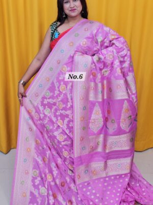 23RD OCT MEGA SALE LIVE – RUSSIAN CREPE MODAL SILK SAREE (NO.6)