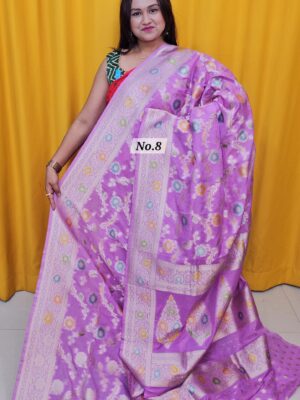 23RD OCT MEGA SALE LIVE – RUSSIAN CREPE MODAL SILK SAREE (NO.8)