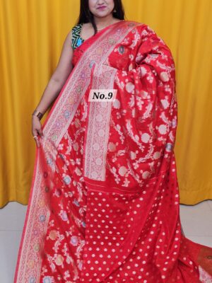 23RD OCT MEGA SALE LIVE – RUSSIAN CREPE MODAL SILK SAREE (NO.9)