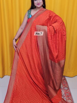 22ND OCT MEGA SALE LIVE – GEORGETT KHADDI SAREE (NO.7)