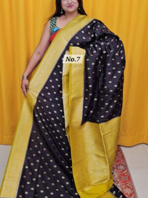 18TH OCT MEGA SALE 2ND LIVE – PREMIUM JAQUARD SOFT SAREE (NO.7)
