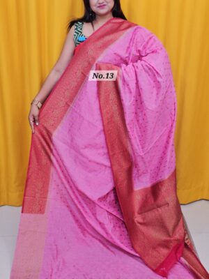 18TH OCT MEGA SALE 2ND LIVE – PREMIUM JAQUARD SOFT SAREE (NO.13)