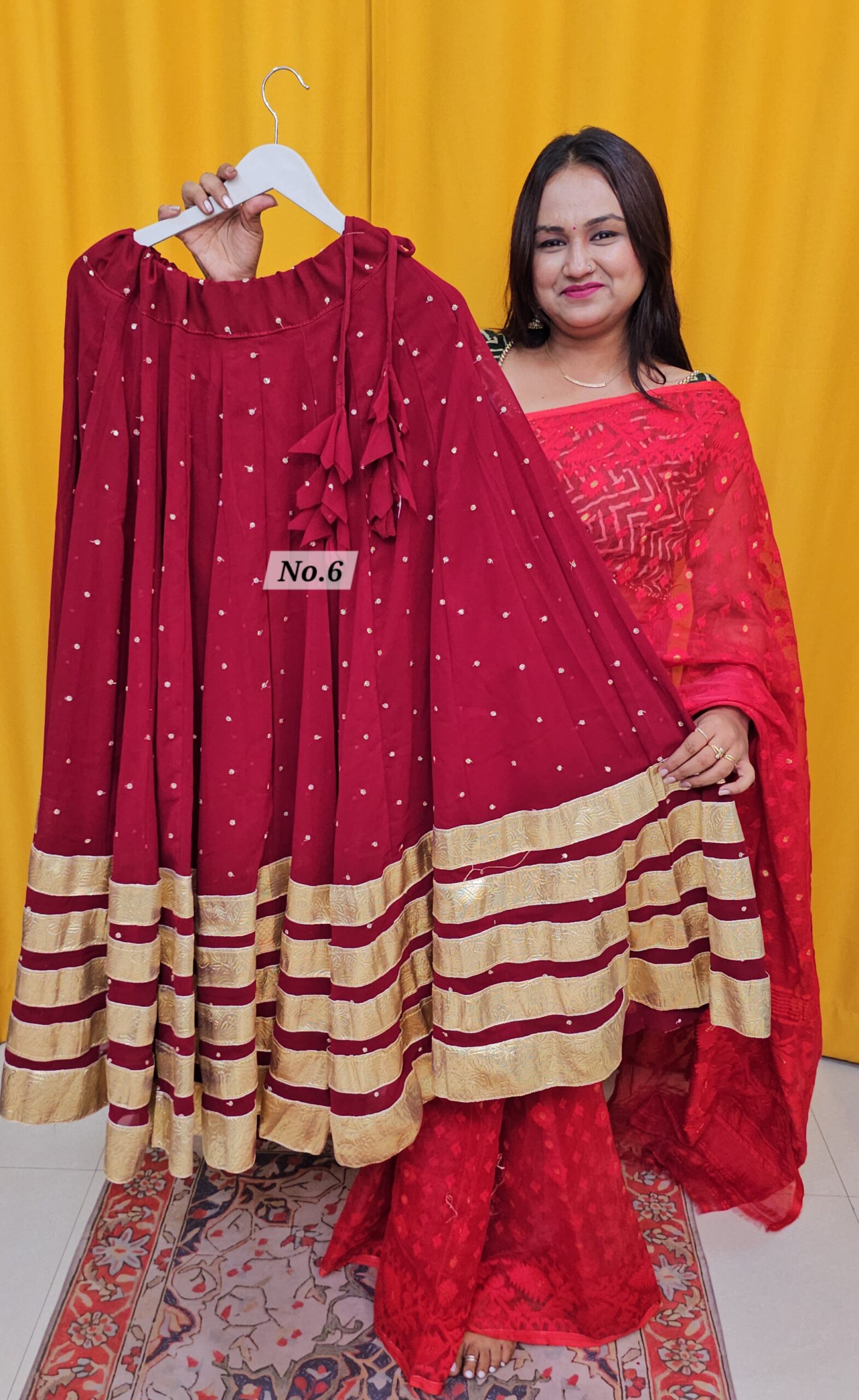 15TH OCT MEGA SALE LIVE – READY MADE SKIRT SET (NO.6)
