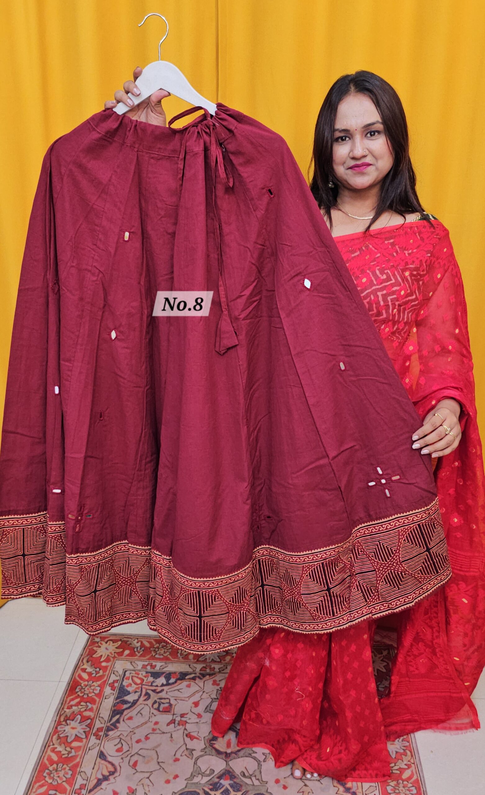 15TH OCT MEGA SALE LIVE – READY MADE SKIRT SET (NO.8)