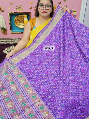 24TH OCT MEGA SALE LIVE – PATOLA SOFT SILK SAREE (NO.3)
