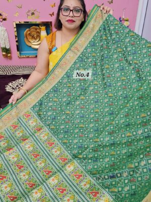 24TH OCT MEGA SALE LIVE – PATOLA SOFT SILK SAREE (NO.4)