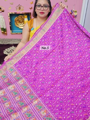 24TH OCT MEGA SALE LIVE – PATOLA SOFT SILK SAREE (NO.5)