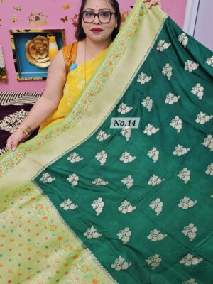 24TH OCT MEGA SALE LIVE – GEORGETTE KHADDI SAREE (NO.14)