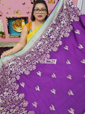 24TH OCT MEGA SALE LIVE – PREMIUM JAQUARD SOFT SAREE (NO.21)