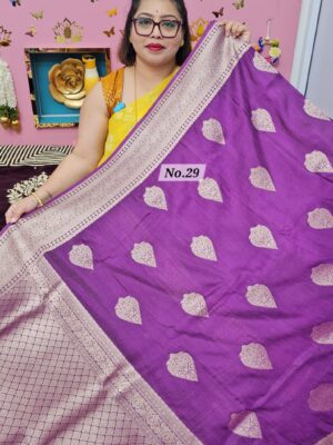 24TH OCT MEGA SALE LIVE – CREPE INDIAN SILK SAREE (NO.29)
