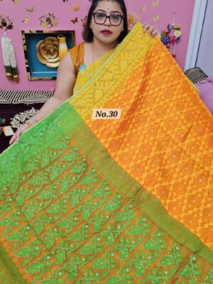 27TH OCT MEGA SALE LIVE - KATHDANA JAMDANI SAREE (NO.29)
