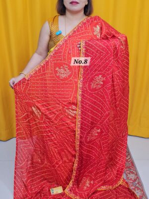 24TH OCT MEGA SALE LIVE – PREMIUM CHIFFON SAREE (NO.8)
