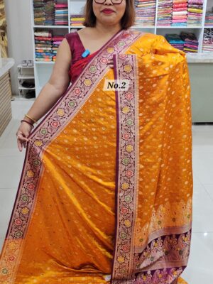 25TH OCT MEGA SALE LIVE –  GAZZI SILK BANARSI SAREE (NO.2)