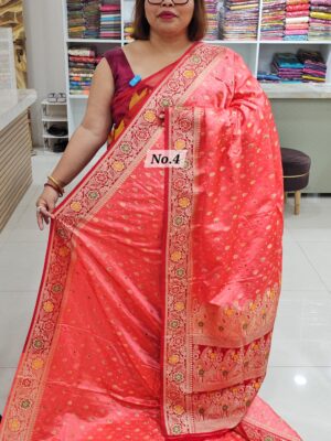25TH OCT MEGA SALE LIVE –  GAZZI SILK BANARSI SAREE (NO.4)