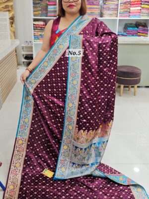 25TH OCT MEGA SALE LIVE –  GAZZI SILK BANARSI SAREE (NO.5)
