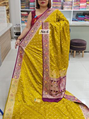 25TH OCT MEGA SALE LIVE –  GAZZI SILK BANARSI SAREE (NO.6)