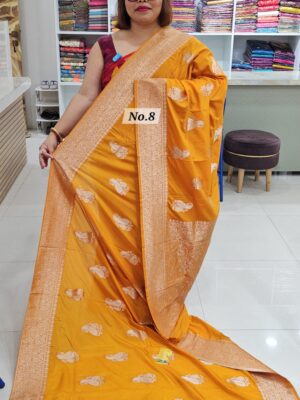 25TH OCT MEGA SALE LIVE – GEORGETTE SILK KHADDI SAREE (NO.8)