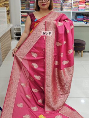 25TH OCT MEGA SALE LIVE – GEORGETTE SILK KHADDI SAREE (NO.9)