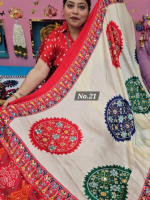 12TH OCT MEGA SALE 2ND LIVE – PREMIUM MIRROR CREPE SAREE (NO.21)