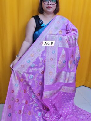 8TH OCT MEGA SALE 2ND LIVE  – RUSSIAN CREPE MODAL SILK SAREE (NO.6)