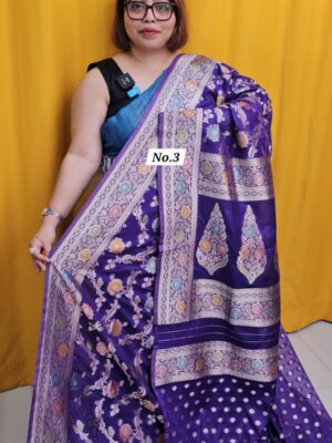 8TH OCT MEGA SALE 2ND LIVE  – RUSSIAN CREPE MODAL SILK SAREE (NO.3)