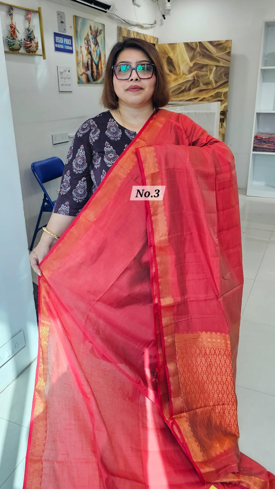 16TH OCT MEGA SALE 2ND LIVE – TUSSAR MATKA SAREE (NO.3)