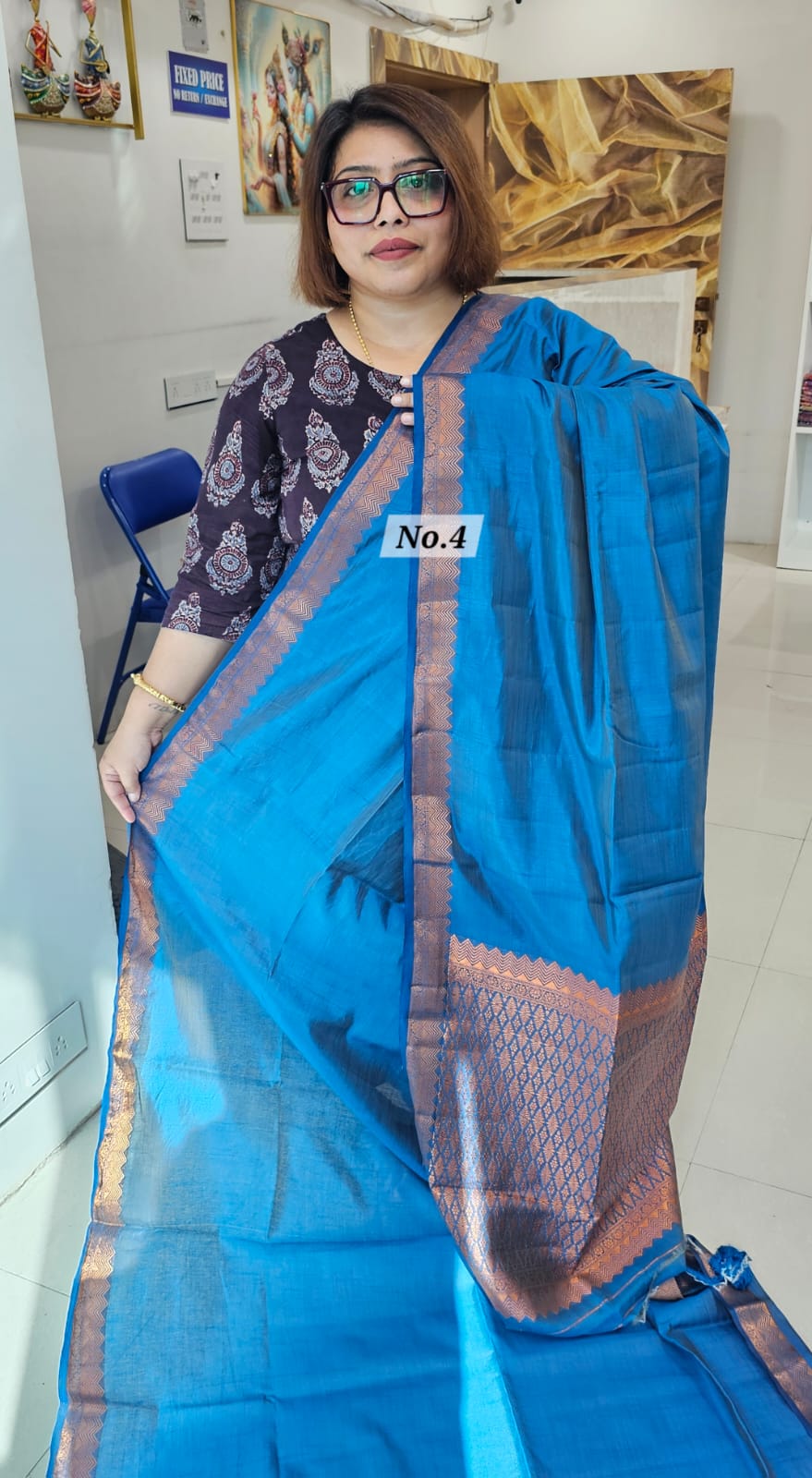 16TH OCT MEGA SALE 2ND LIVE – TUSSAR MATKA SAREE (NO.4)
