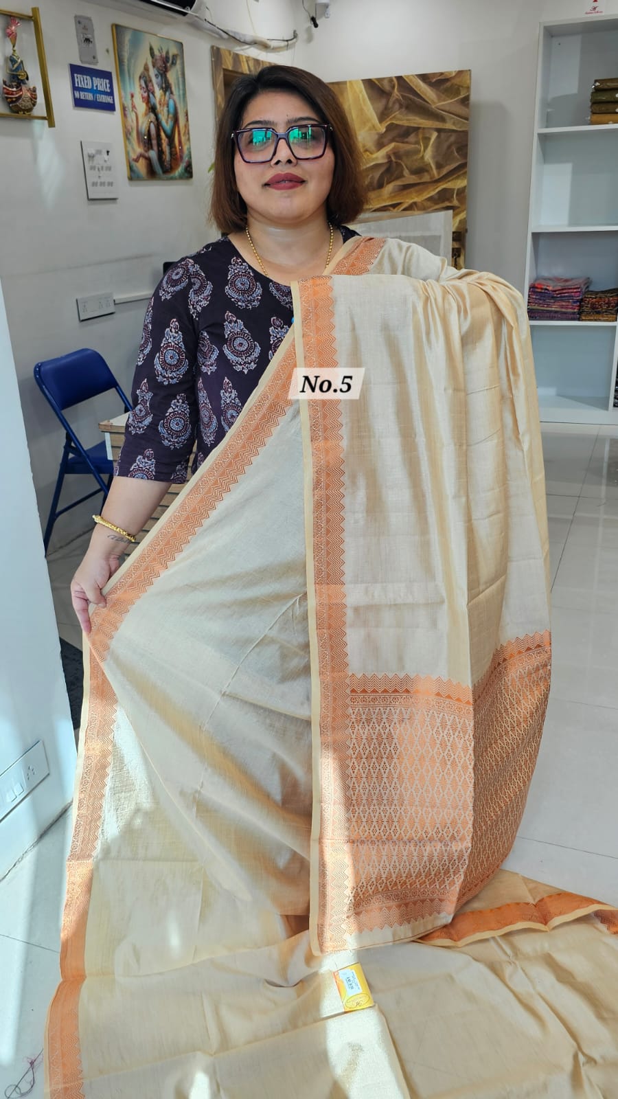 16TH OCT MEGA SALE 2ND LIVE – TUSSAR MATKA SAREE (NO.5)