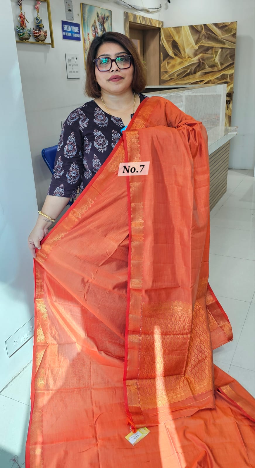 16TH OCT MEGA SALE 2ND LIVE – TUSSAR MATKA SAREE (NO.7)