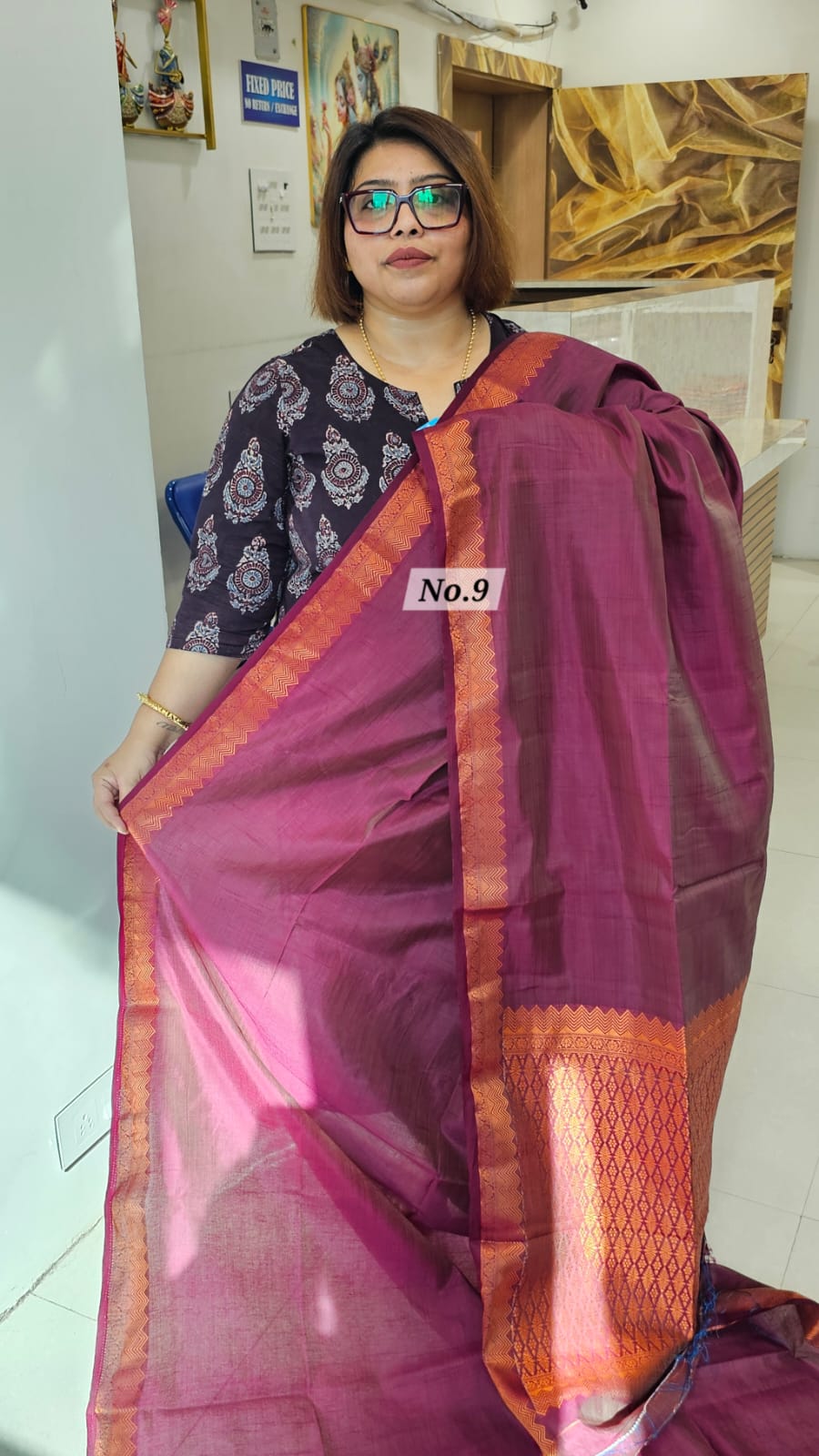 16TH OCT MEGA SALE 2ND LIVE – TUSSAR MATKA SAREE (NO.9)