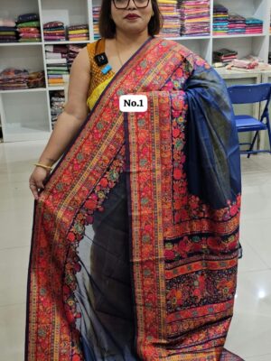 22ND OCT MEGA SALE 2ND LIVE – PASHMINA SOFT SILK SAREE (NO.1)