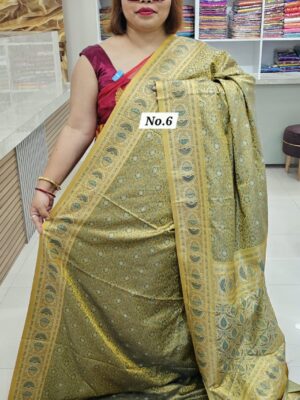 24TH OCT MEGA 2NDSALE LIVE –  PASHMINA SOFT SILK  SAREE (NO.6)