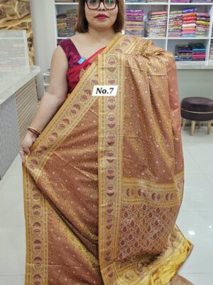24TH OCT MEGA 2NDSALE LIVE –  PASHMINA SOFT SILK  SAREE (NO.7)