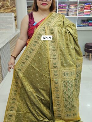 24TH OCT MEGA 2NDSALE LIVE –  PASHMINA SOFT SILK  SAREE (NO.8)