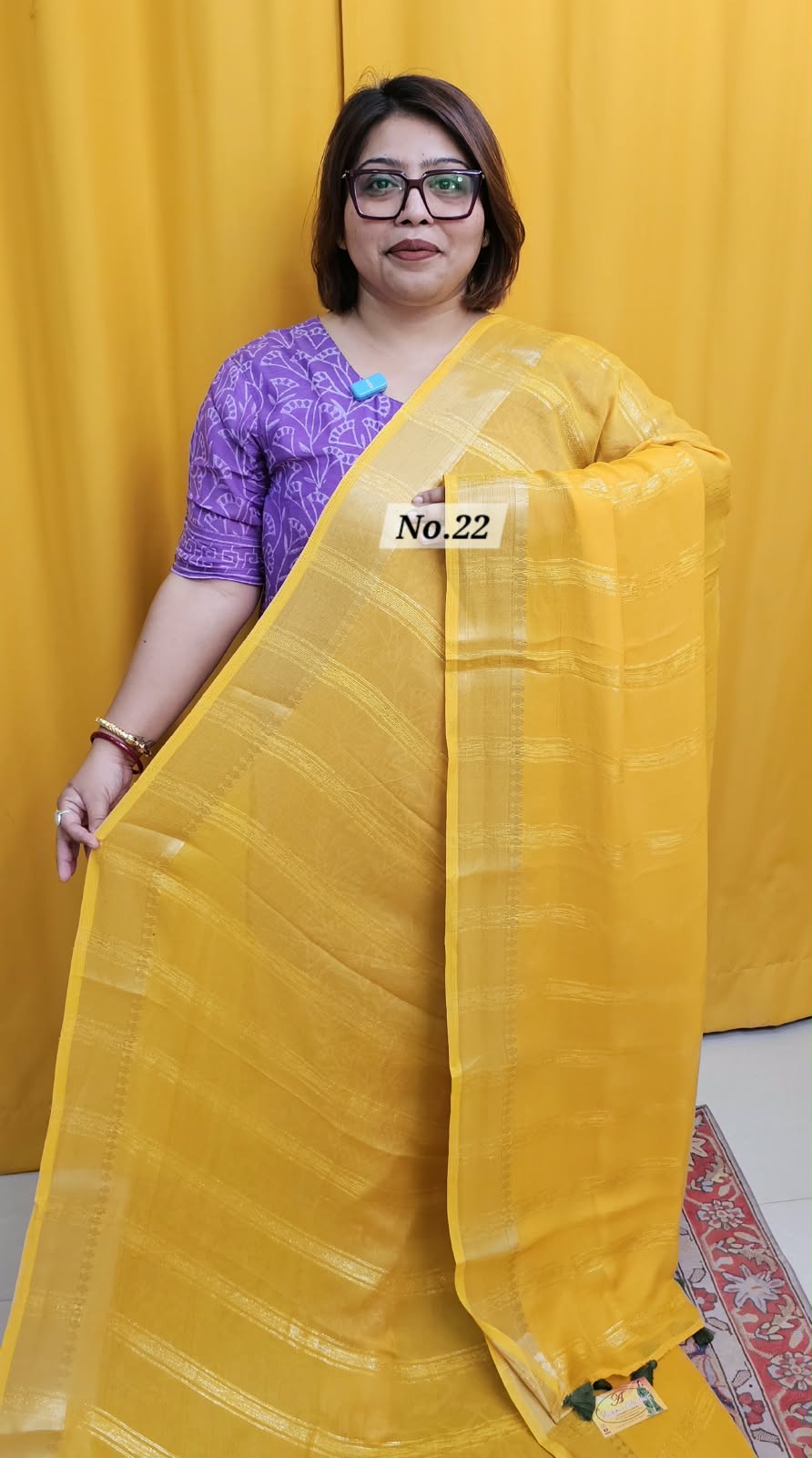 25TH OCT MEGA SALE 2NDLIVE – PREMIUM CHIFFON SAREE (NO.22)